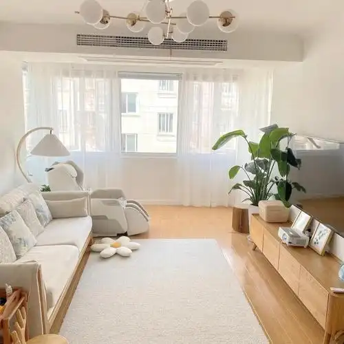 不吊顶"一穷二白"?学她家这样穷装简约风,照样美翻天