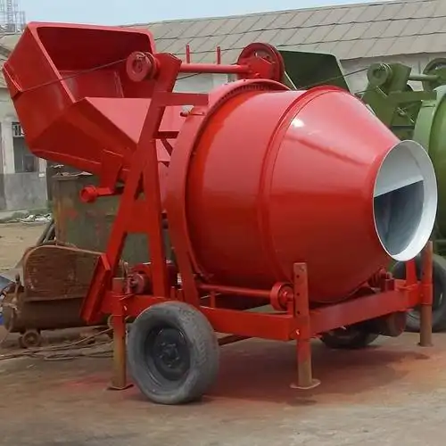 砂石骨料混合水泥搅拌机 移动型jzc350搅拌机 提升式混凝土搅拌机