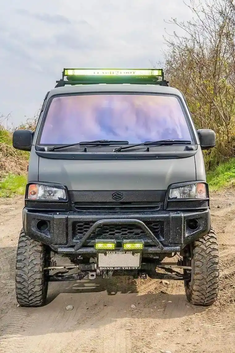 长安之星改装越野露营车,去西藏太帅了!