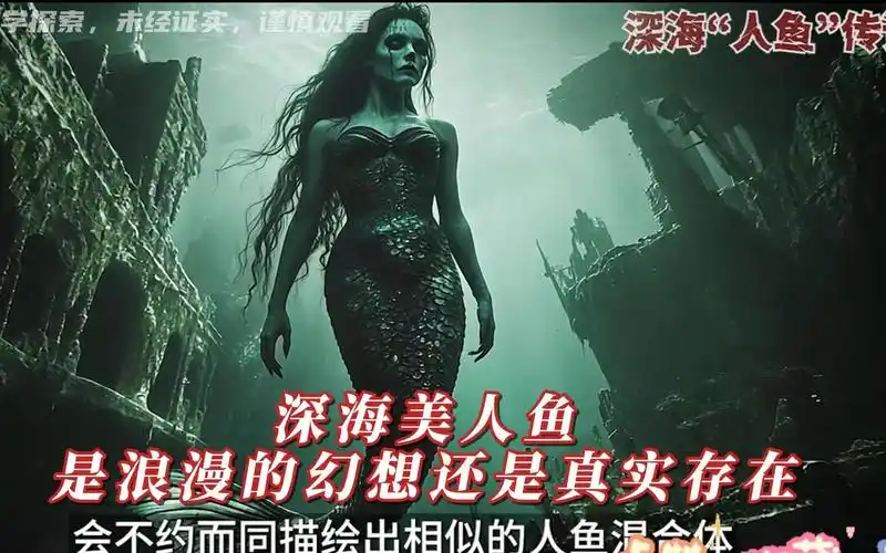 深海美人鱼是浪漫的幻想还是真实的存在