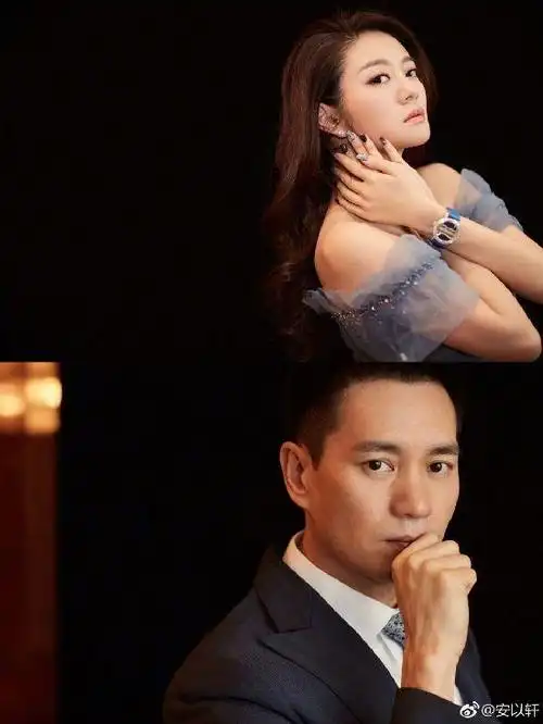 安以轩百亿富豪老公近照,背景大到不像话,难怪和胡歌擦不出火花