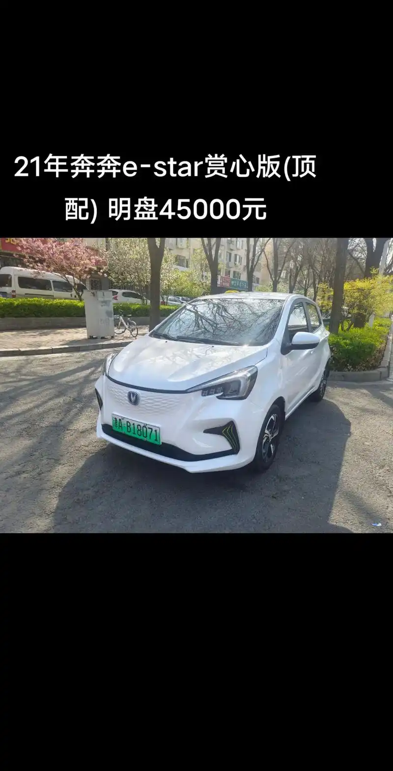 新到21年奔奔e-star赏心版(顶配) 续航310km 反 - 抖音