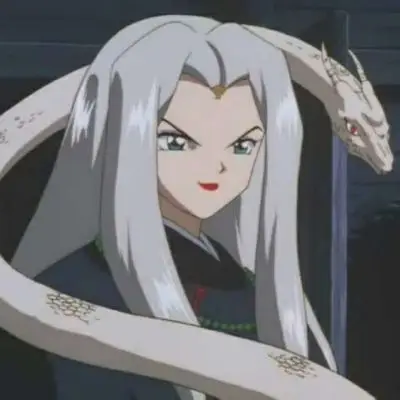 犬夜叉里面的黑巫女椿女生头像