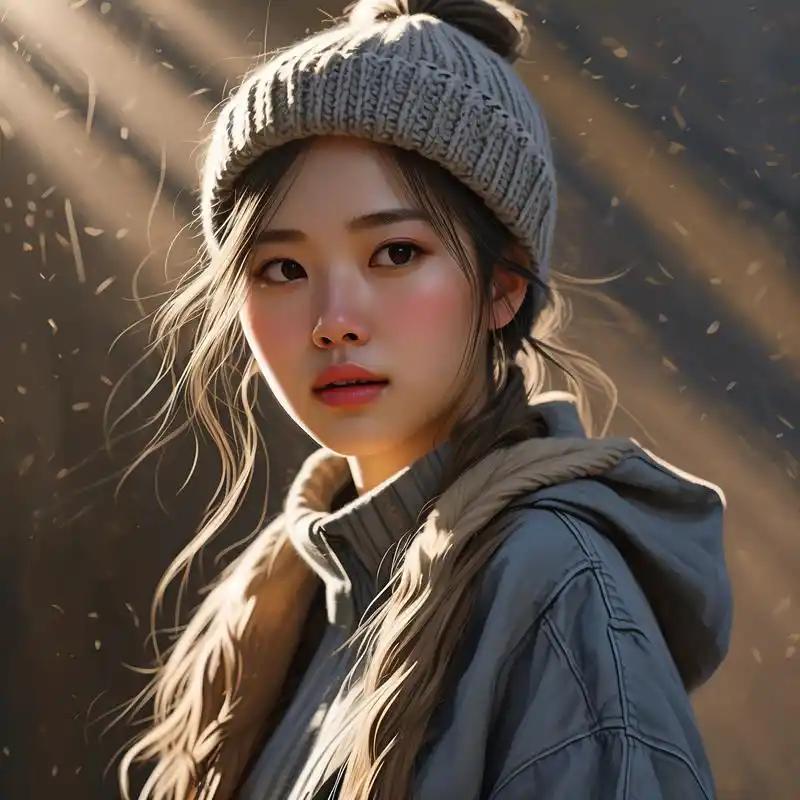 真人风格女生头像,冷酷霸气99