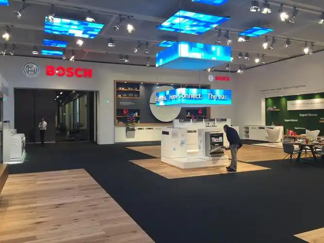 博世家电展台全景
