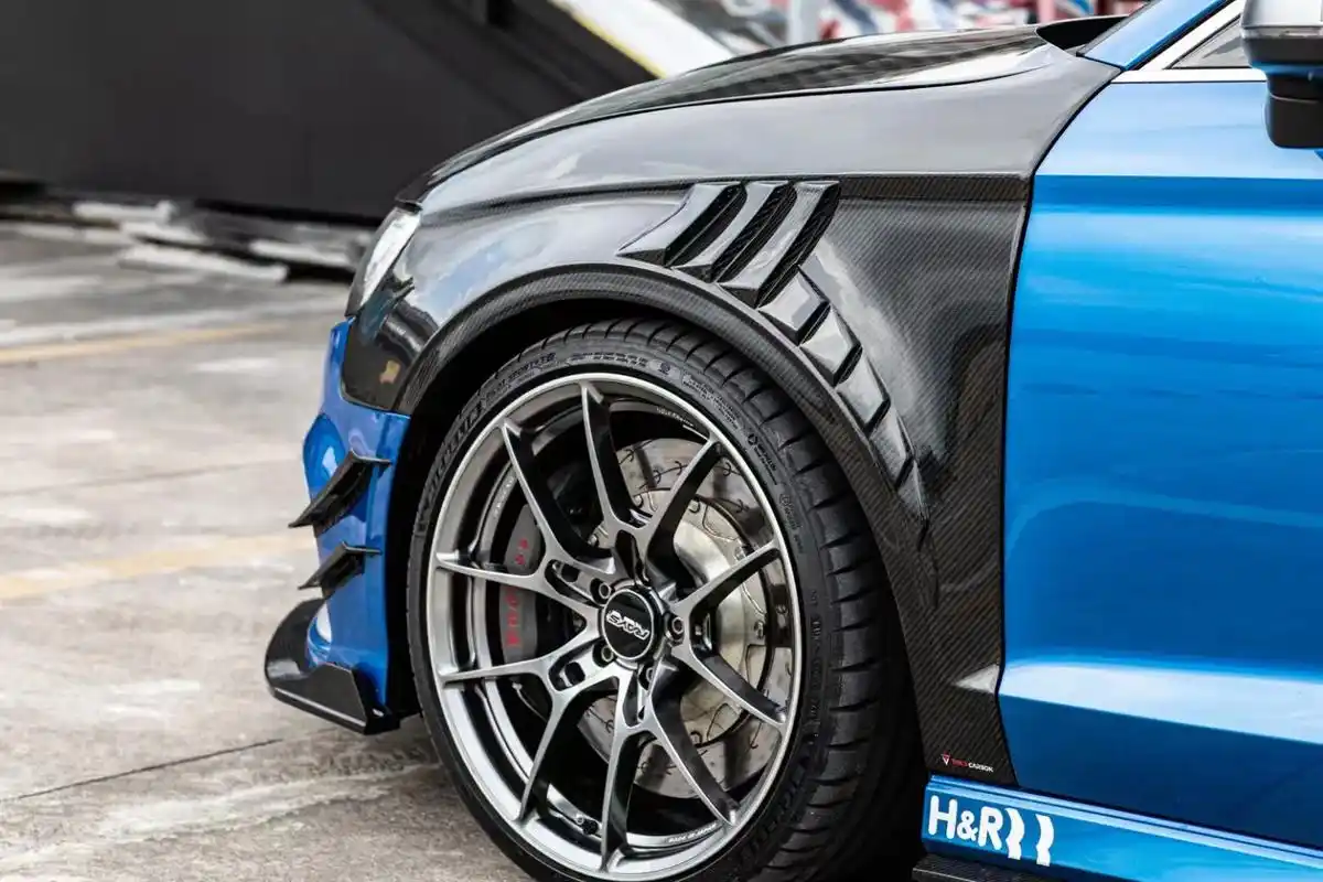 #奥迪rs3 #改装 #轮毂 #刹车 #碳纤维 #小包围 # - 抖音