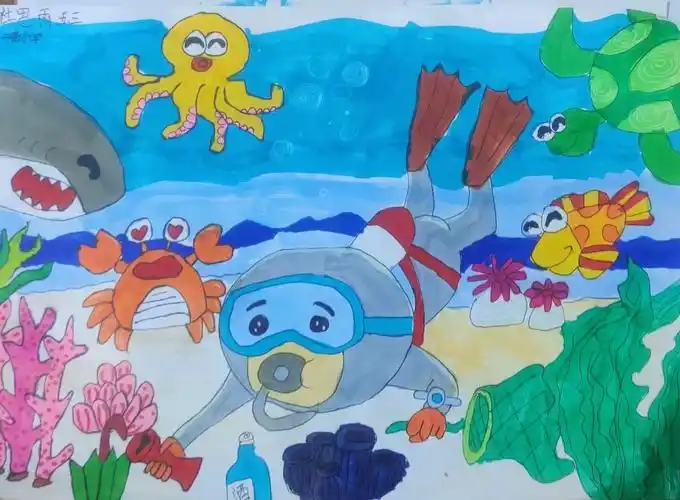 "保护海洋生态环境,特普爱海岸卫士在行动"主题绘画展览 - 特普爱集团