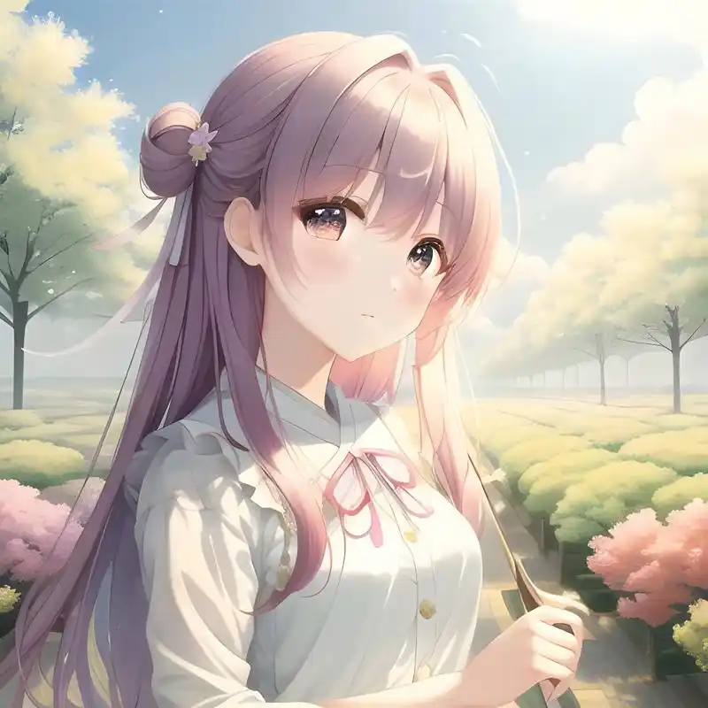 「今日打卡」day3|漫画生成器绘制插画之日系唯美人物