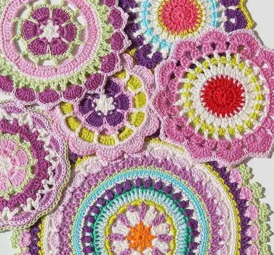 记得收藏哦~ 有了这些花片图解,我们就可以运用到各种手工作品上了