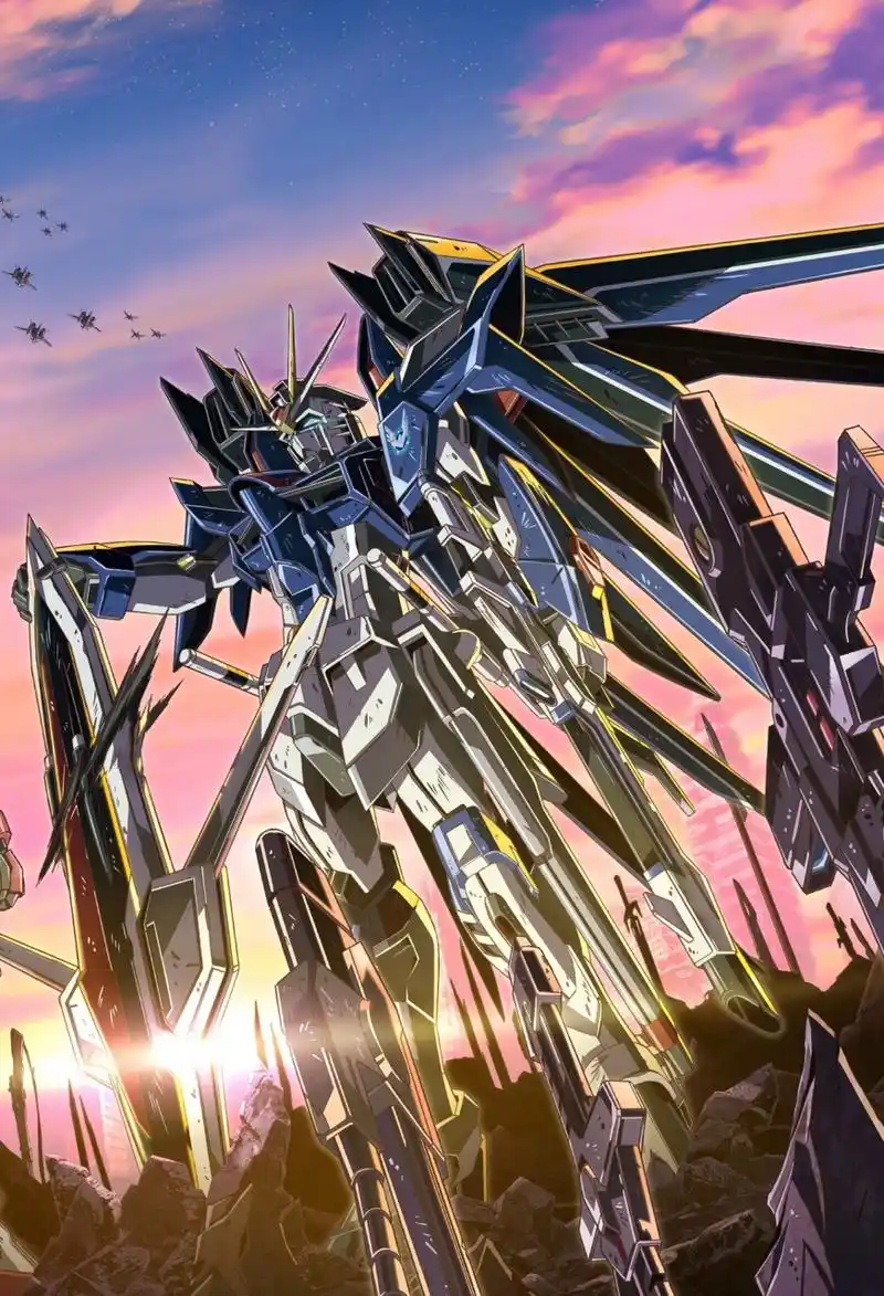 剧场动画《机动战士高达seed:freedom》新海报公布,新自由和正义高达