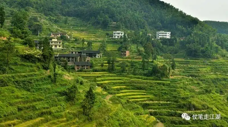 美丽村庄春天里一个美好的日子刹那即永恒风景已无限一村一天堂一山一