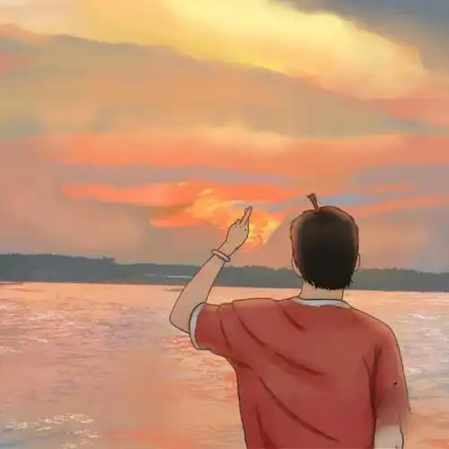 错过了落日余晖,还可以静待满天繁星.