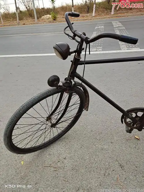 二战时期德国进口钻石牌老自行车品相一流正常使用_其他车马/户外_种