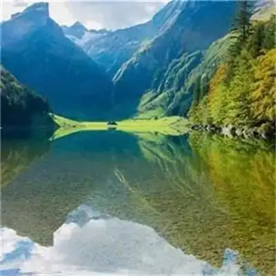 最新旺财最好看的青山绿水风景头像 发财山水风景微信头像2022_风景