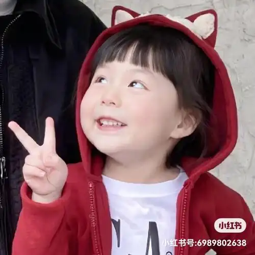 是超喜爱的萌娃闺蜜头像啊