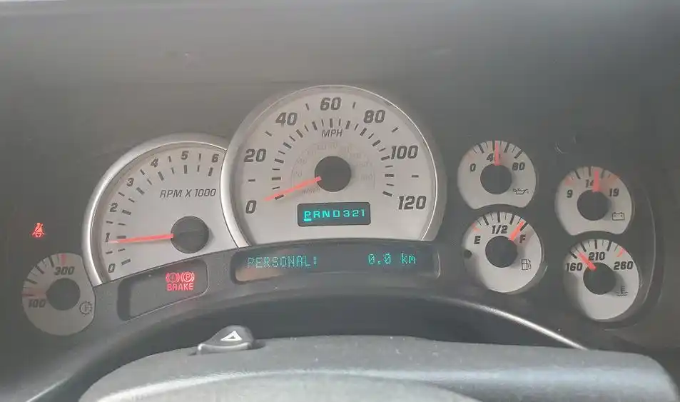 悍马h2仪表盘功能说明