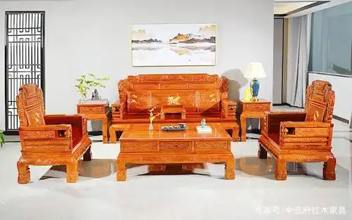 小户型的客厅可以摆放什么样的红木家具