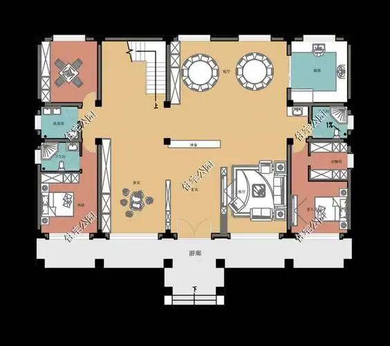 农村自建房设计图效果图8米宽多少(农村8米宽的自建房图)