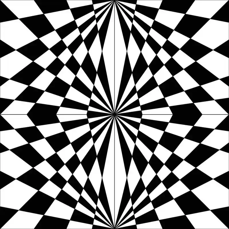 抽象图案,矢量黑白抽象艺术