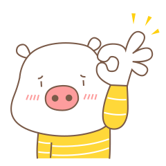 小猪布鲁喏微信表情小仙女最爱的卡通小猪猪表情