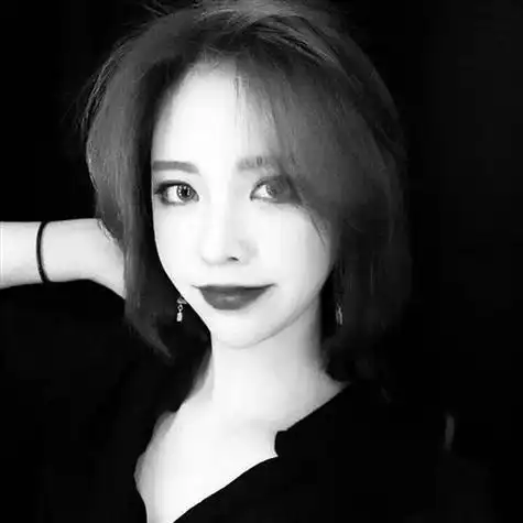 美女头像唯美黑白伤感图片,素质低调生活无人模仿