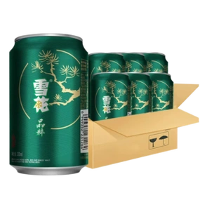 snowbeer雪花晶粹啤酒330ml6听