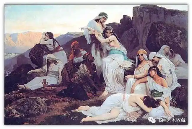 世界油画经典赏析后宫的浴池