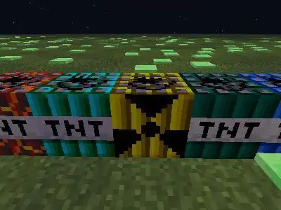 我的世界模组 介 绍:核弹 tnt!