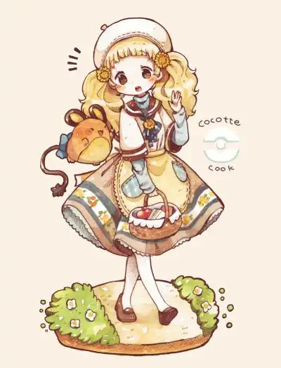 动漫男生全身q版