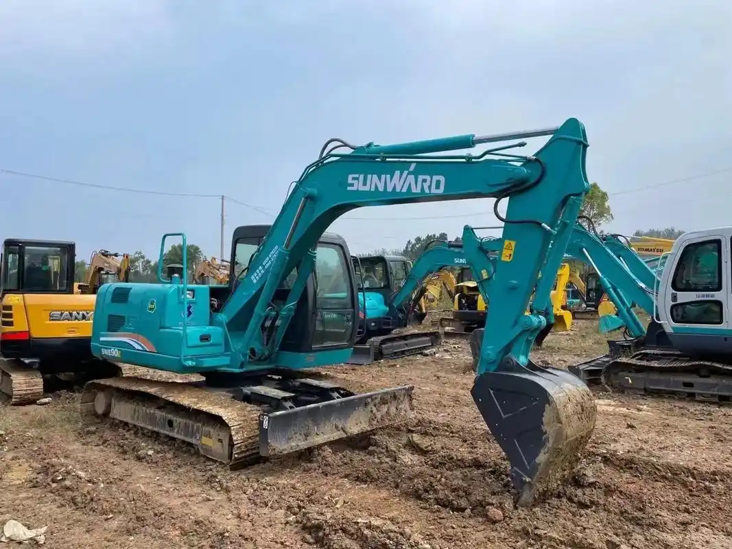 山河智能90挖掘机买卖出口.精品山河智能90现货出售,性能可 - 抖音