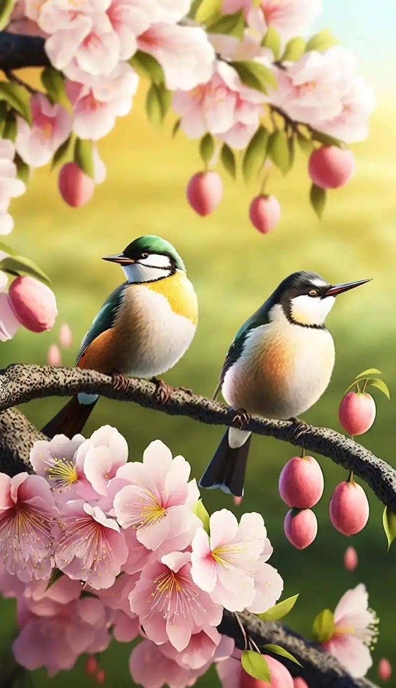 喜鹊报喜,吉祥如意