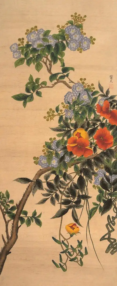 【转载】钟质夫花鸟作品欣赏