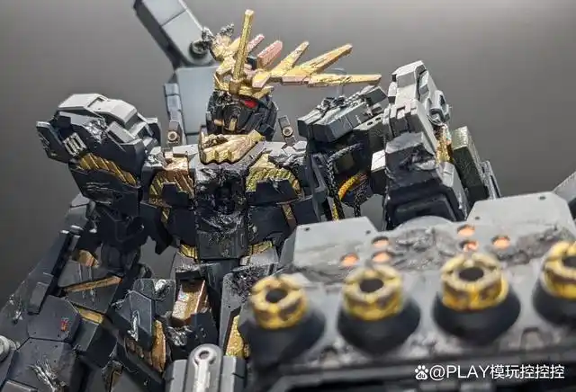 巨臂战损报丧女妖高达模型