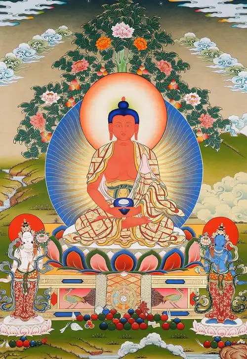 阿弥陀佛-吉祥唐卡