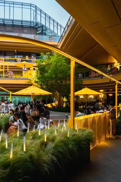 未央168商业街区x 原筑景观:景观节点细化唤醒商业活力 | 设计丝路网