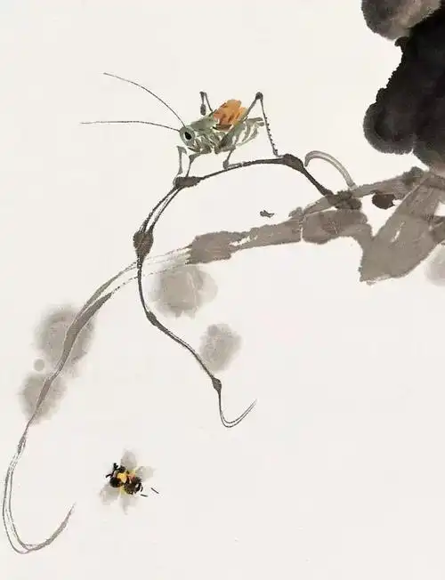 雕虫小技——萧朗写意草虫集锦_网易订阅