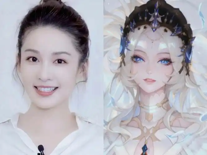 李沁仙女的ai版也好仙