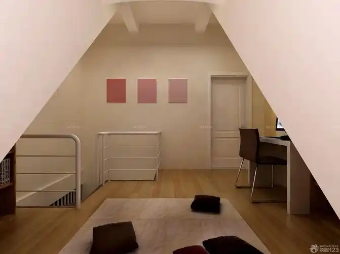 简约温馨顶层小阁楼装修效果图片欣赏