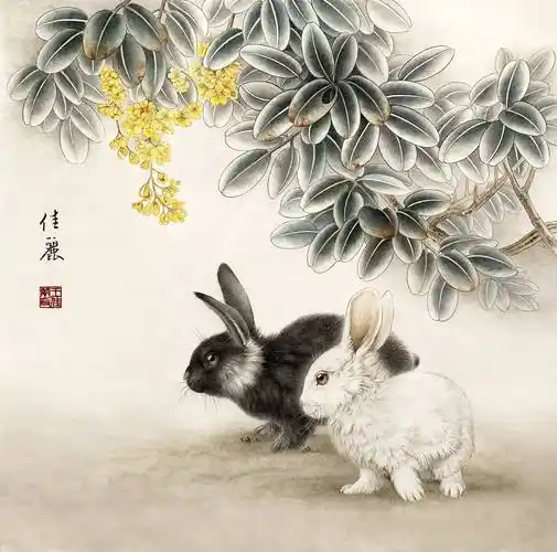 清新雅逸——记天津画家王佳丽工笔动物画