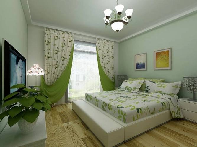 实用家装设计案例——俏丽田园风,恣意的悠闲浪漫