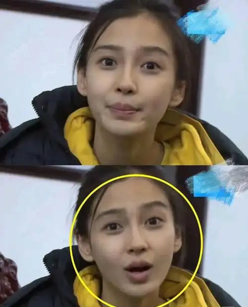 一张疑似anglebaby素颜的照片在网上引起了热议.