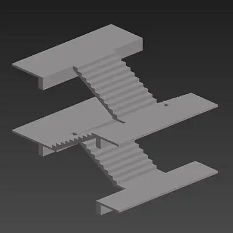 双分平行楼梯 全景云 全景vr图片 虚拟现实 vr 360