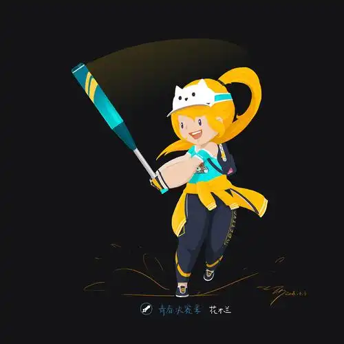 王者荣耀花木兰q版同人