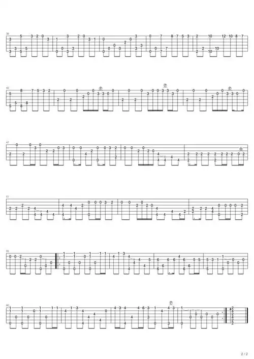 郑智化郑智化星星点灯指弹独奏吉他谱
