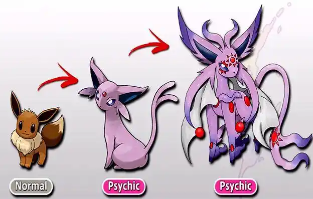 精灵宝可梦:同人mega进化,仙子伊布更粘人,幸福蛋向天使进化!