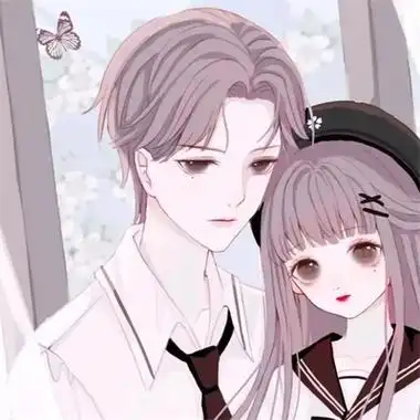 卡通情侣头像一对两张配对情侣卡通人物头像配对