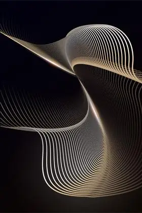 黑金炫酷线条科技感背景图片