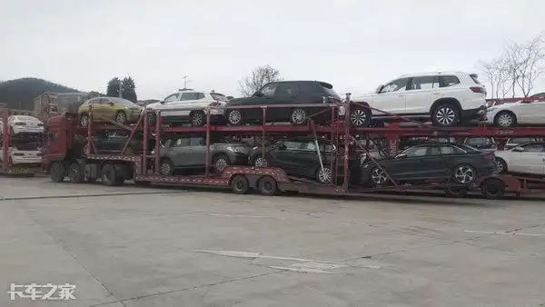 走了大怪二怪,轿运车又来了"新晋王者",半挂都不敢这么玩
