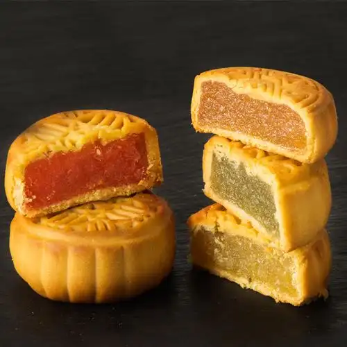 富贵人家广式水果口味月饼20个