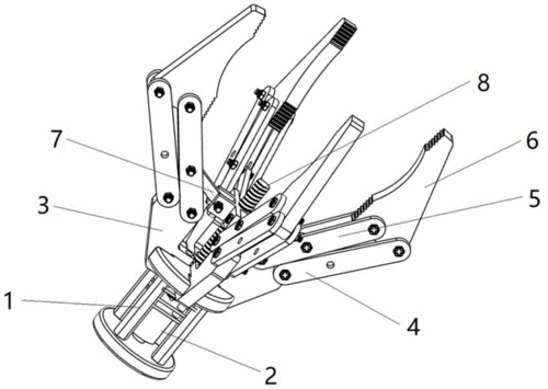 传染病房或无菌室用机械爪的制作方法